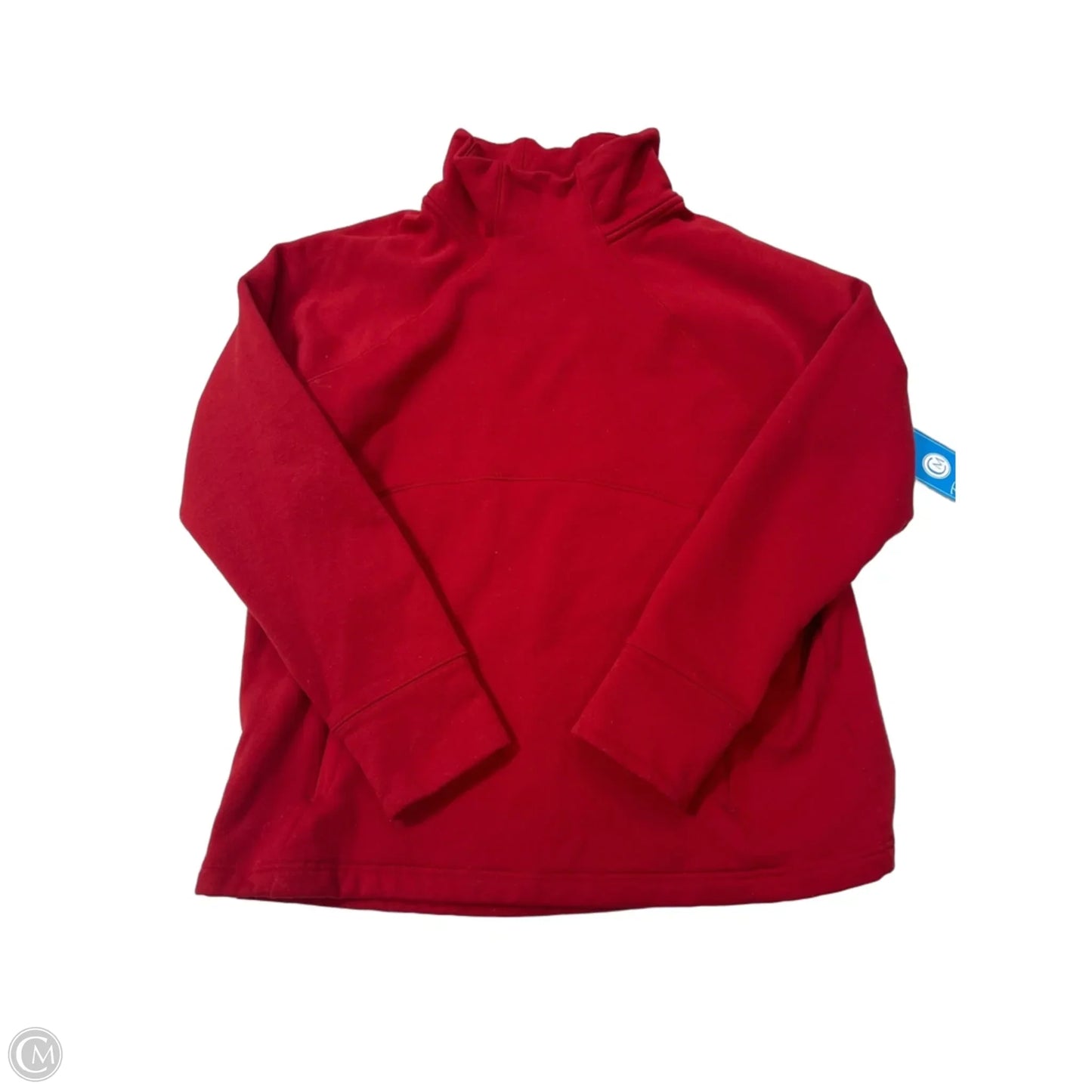 Athletic Sweatshirt Collar By Athleta In Red, Size: Xl