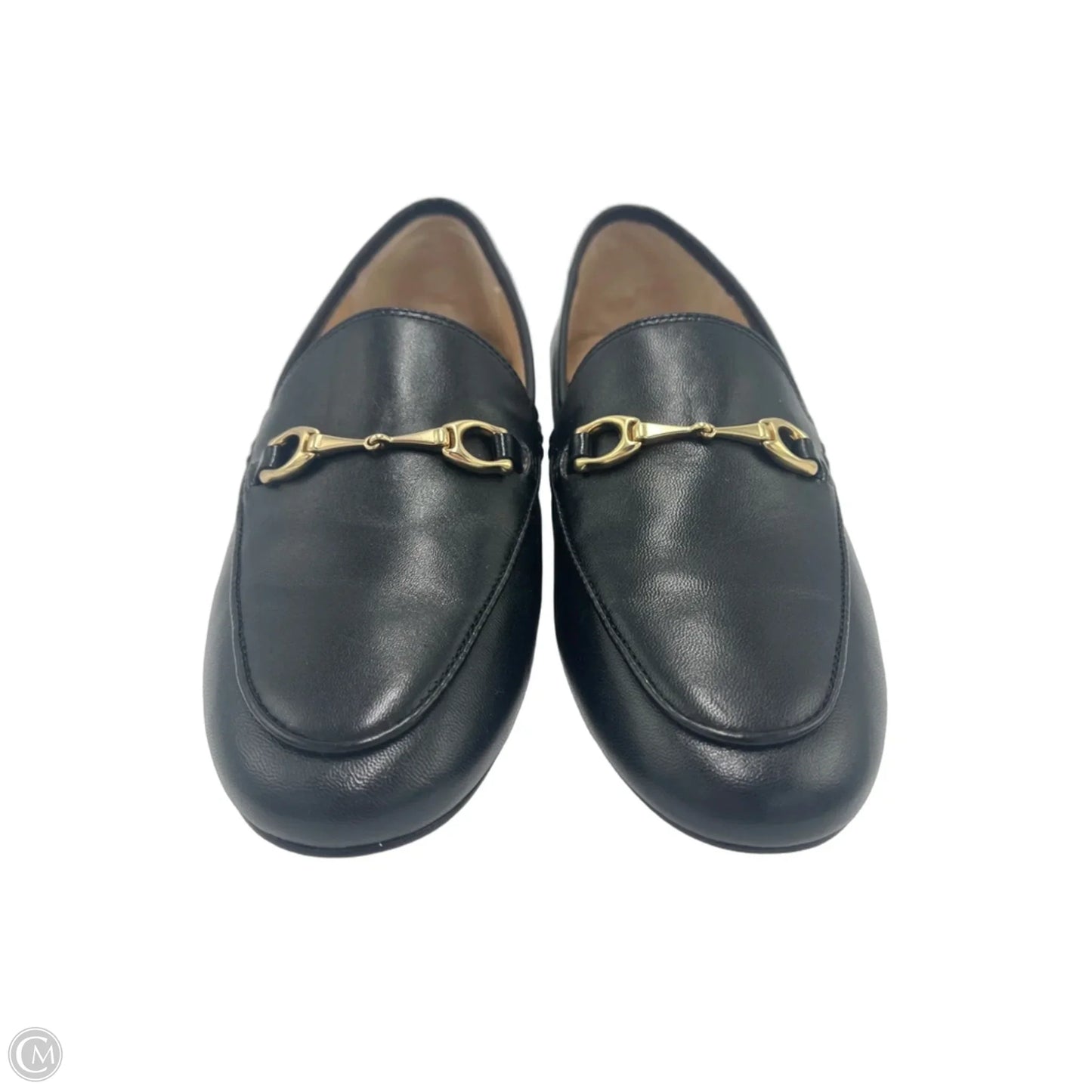 Shoes Designer By Coach In Black & Gold, Size: 5.5