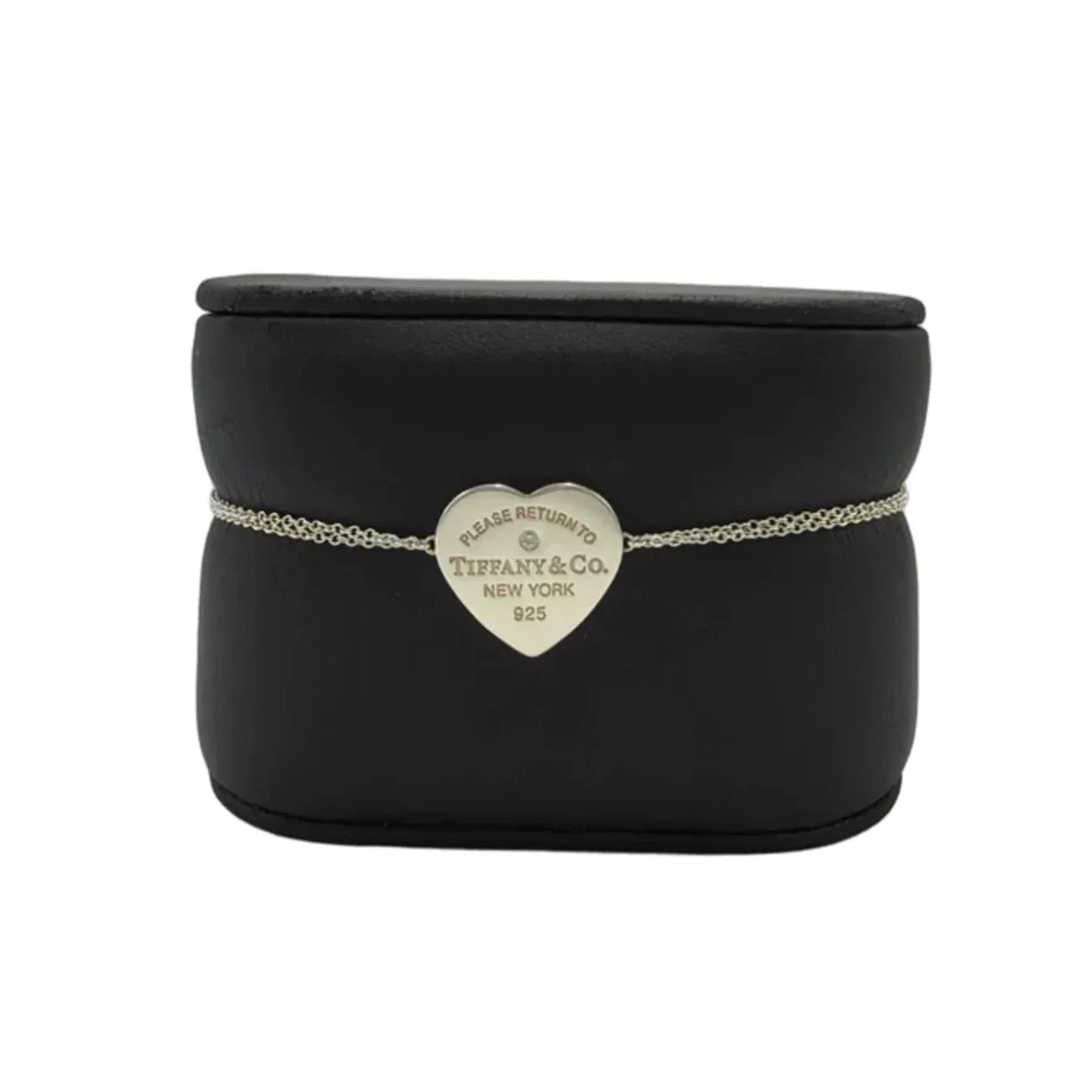 Tiffany & Company Heart Tag with Diamond 4MM Luxury Bracelet