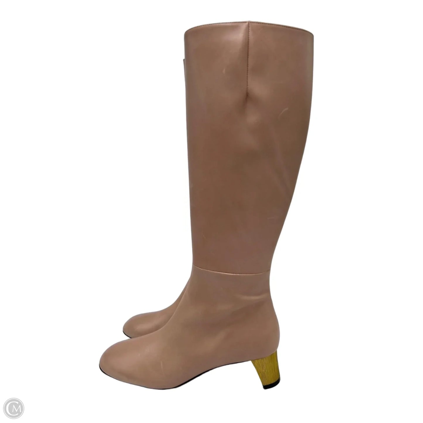 Gucci Arielle x Swarovski Heel Crystal Leather Luxury Boots, Size: 7 (37)