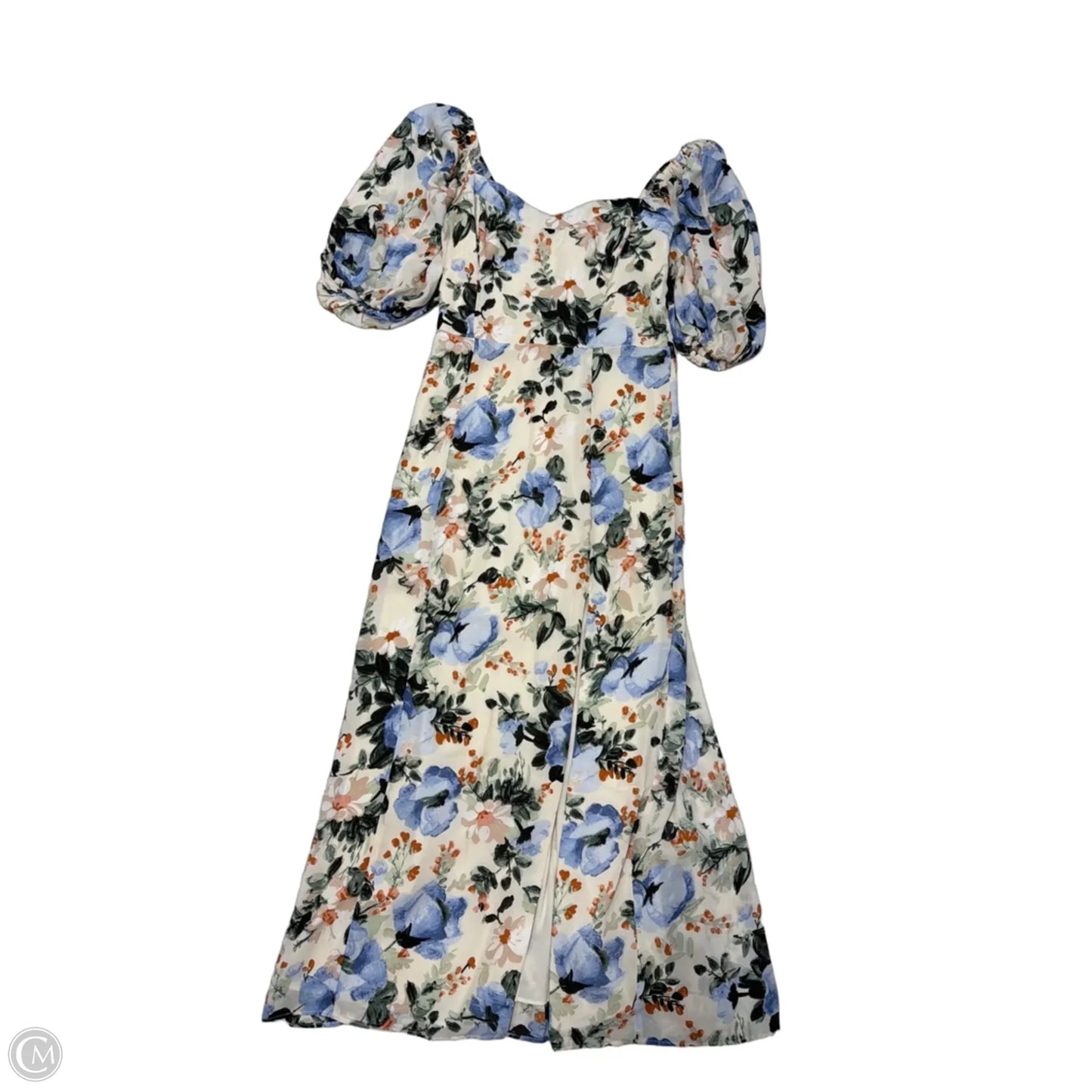 Dress Casual Maxi By Abercrombie And Fitch In Floral Print, Size: S