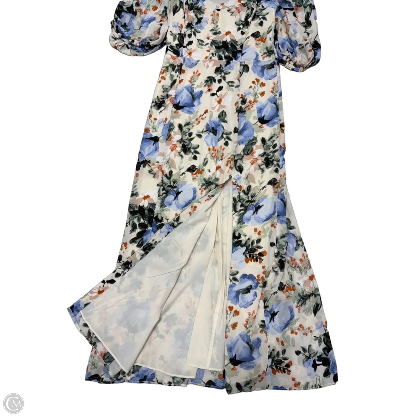 Dress Casual Maxi By Abercrombie And Fitch In Floral Print, Size: S