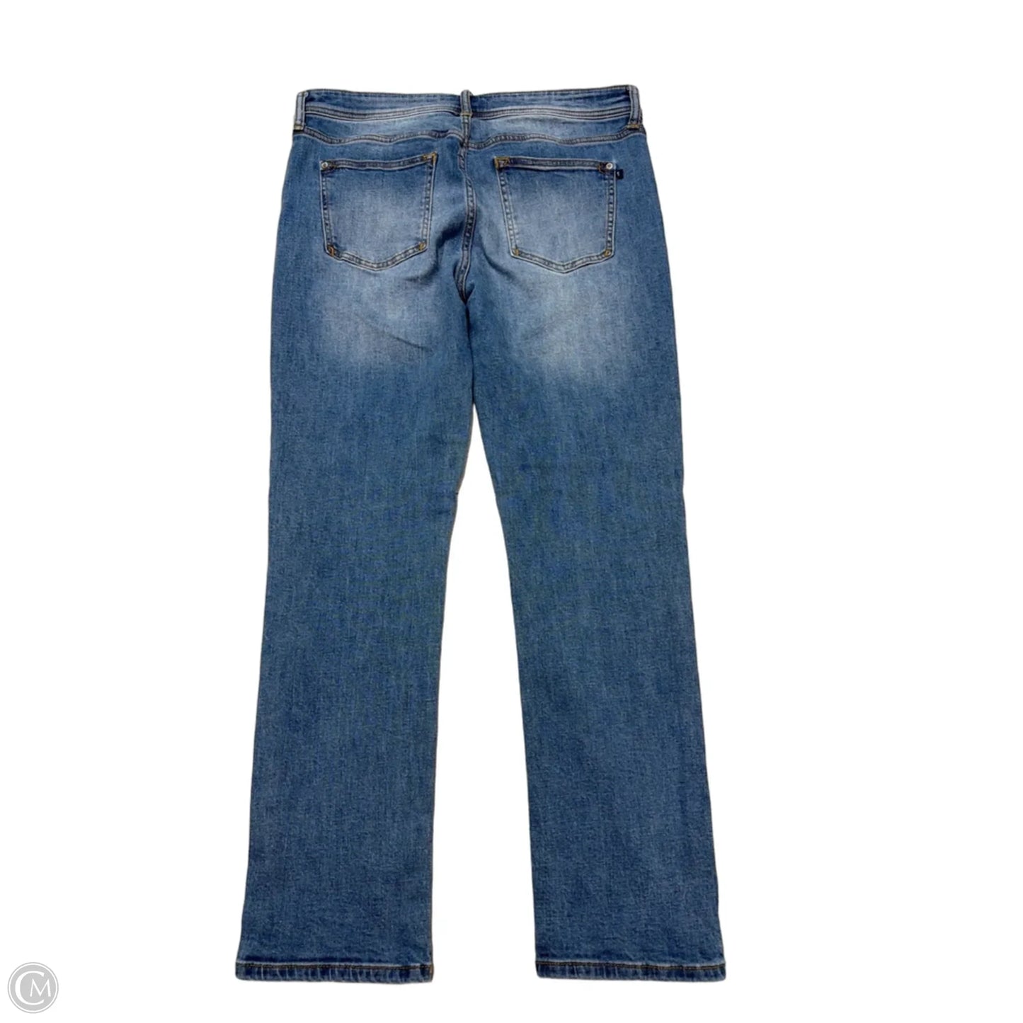 Jeans Straight By Pilcro In Blue Denim, Size: 12