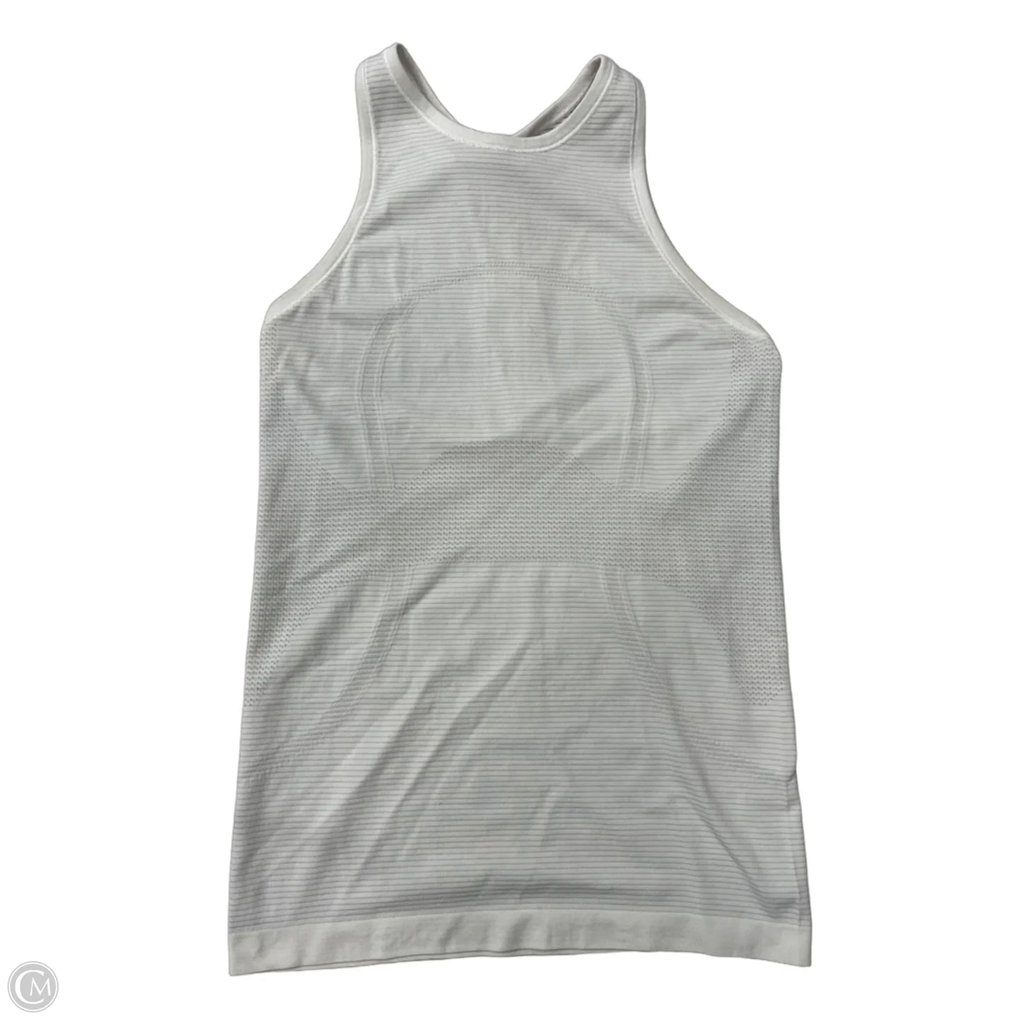 Athletic Tank Top By Lululemon In White, Size: 6