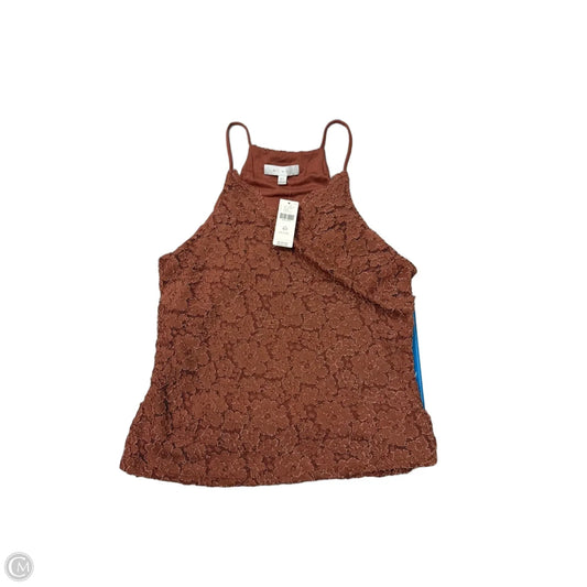 New! Top Sleeveless By Eri + Ali In Brown, Size: Mp