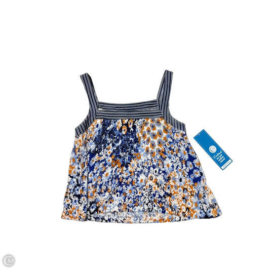 Top Sleeveless By Maeve In Floral Print, Size: Mp