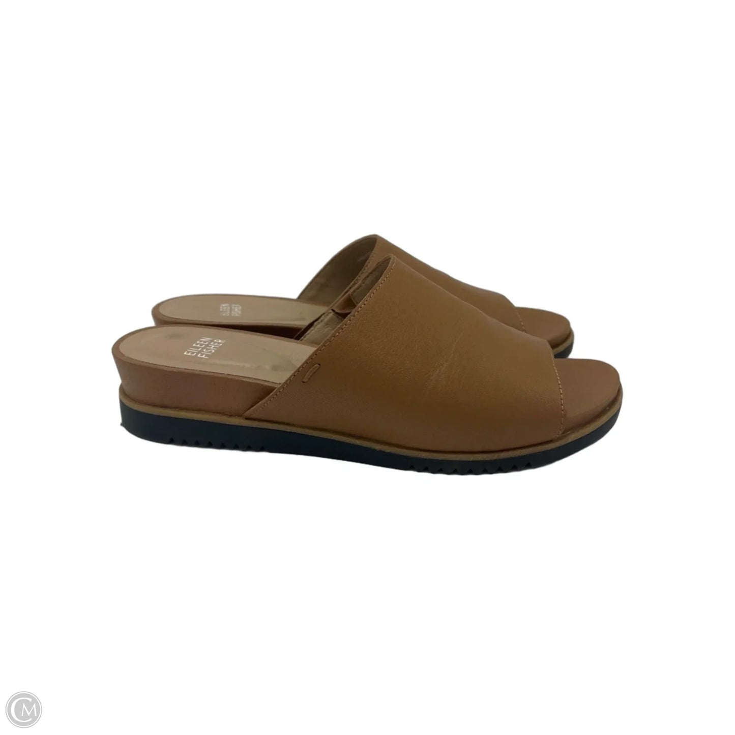 Sandals Flats By Eileen Fisher In Brown, Size: 8.5