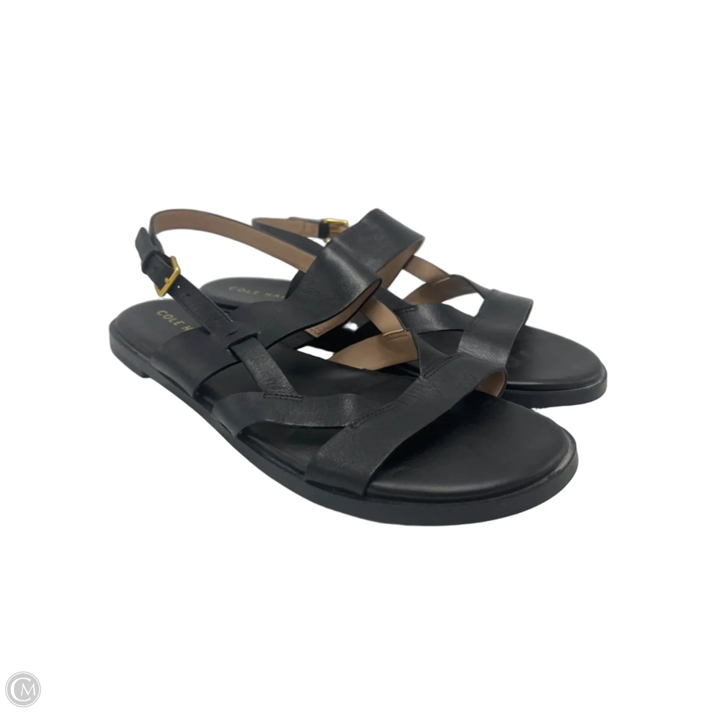 Sandals Designer By Cole-Haan In Black, Size: 9