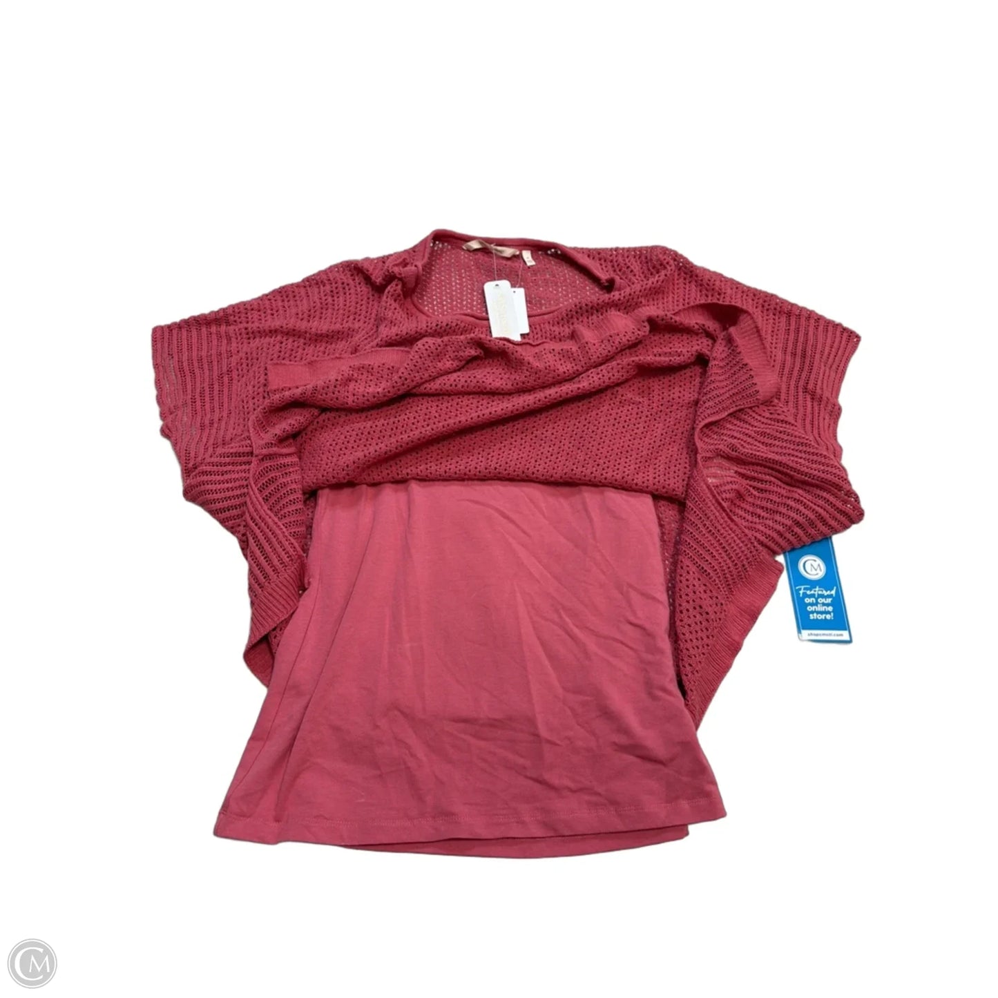 New! Sweater Short Sleeve By Soft Surroundings In Pink, Size: M