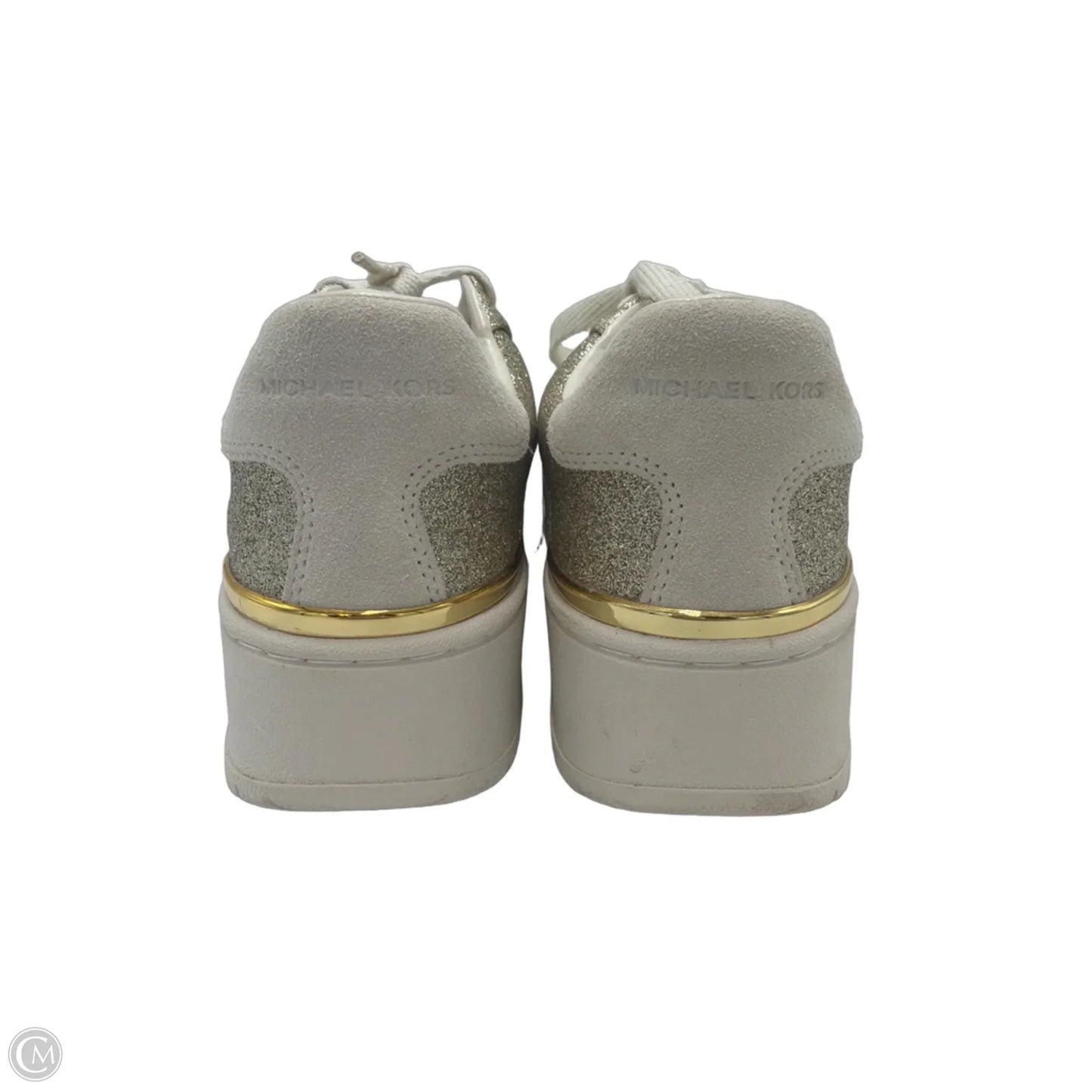 Shoes Designer By Michael Kors In Gold, Size: 7.5