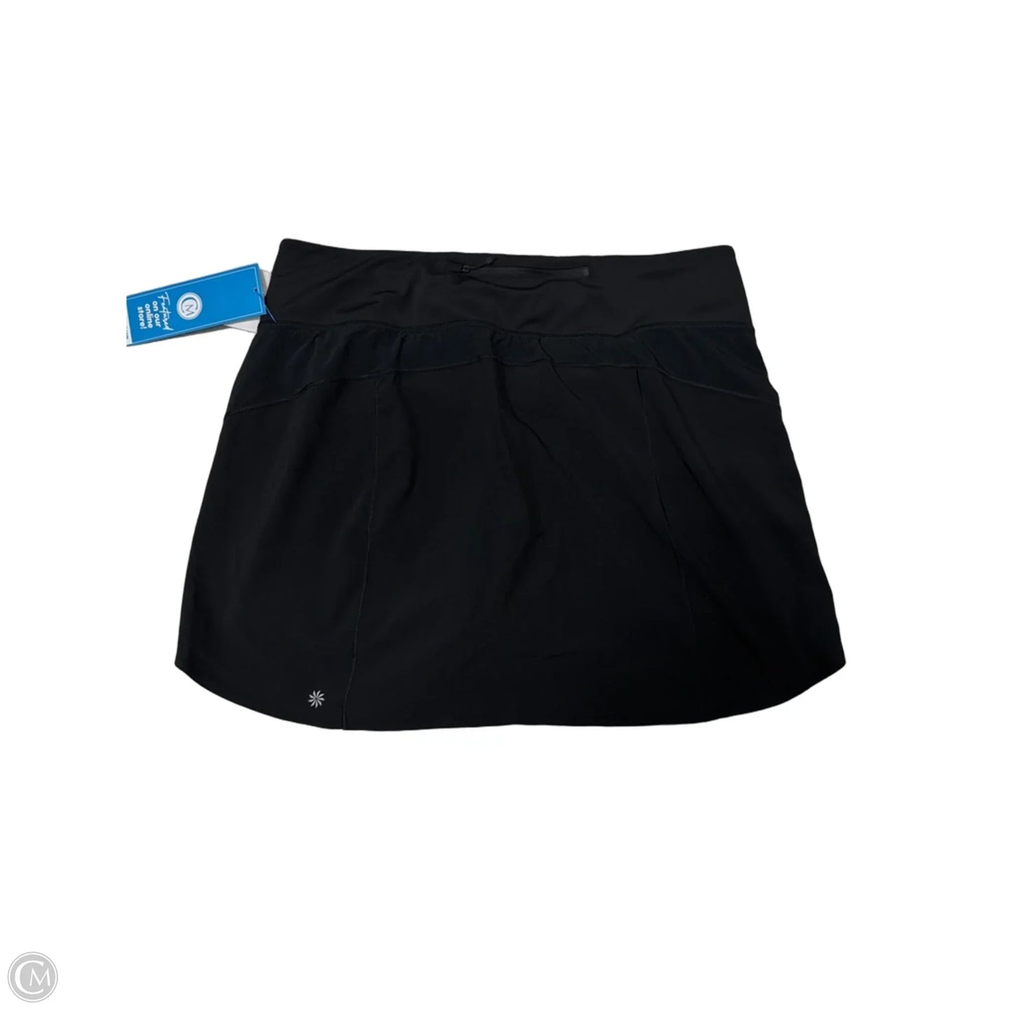 Athletic Skort By Athleta In Black, Size: Xl