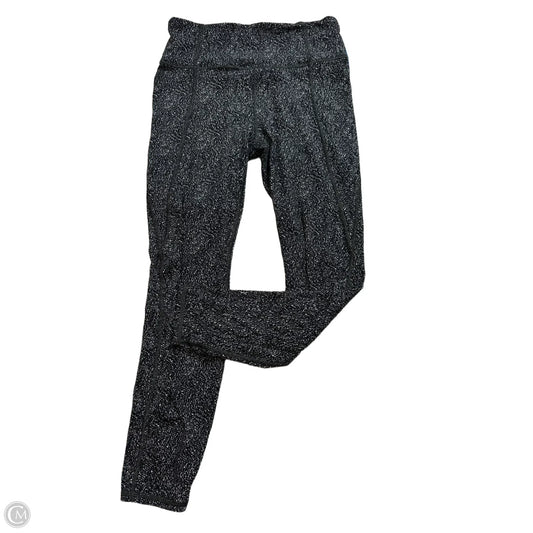 Athletic Leggings By Athleta In Black & White, Size: M
