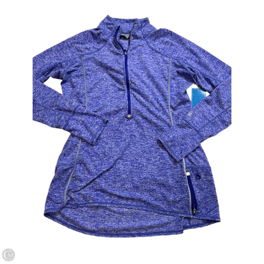Athletic Jacket By Athleta In Purple, Size: L