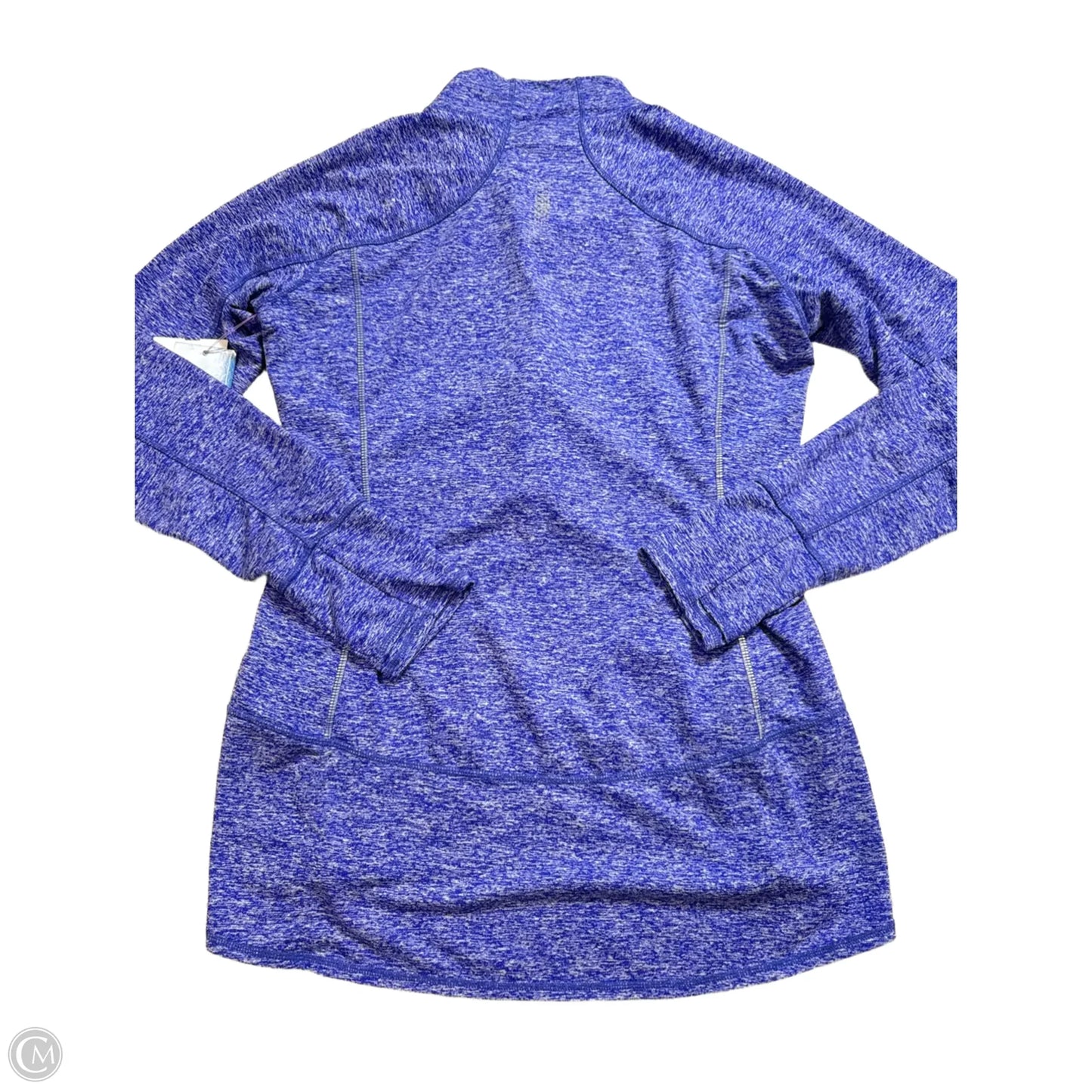 Athletic Jacket By Athleta In Purple, Size: L