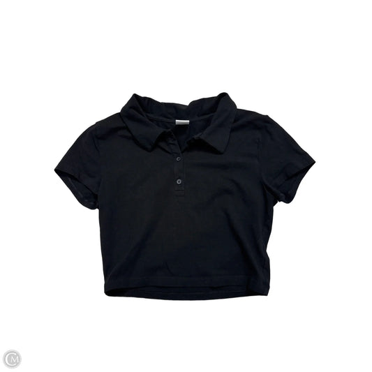 Top Short Sleeve By TNA In Black, Size: M