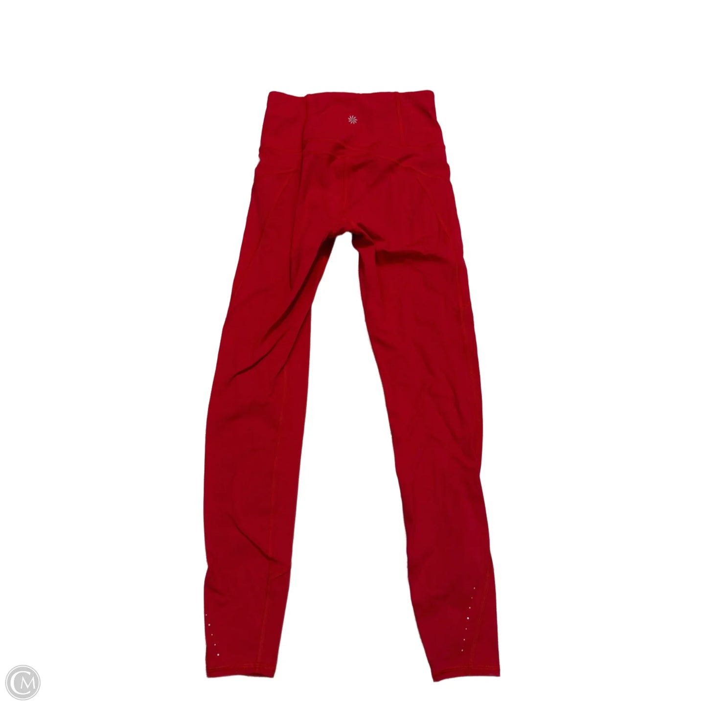 Athletic Leggings By Athleta In Red, Size: Xxs