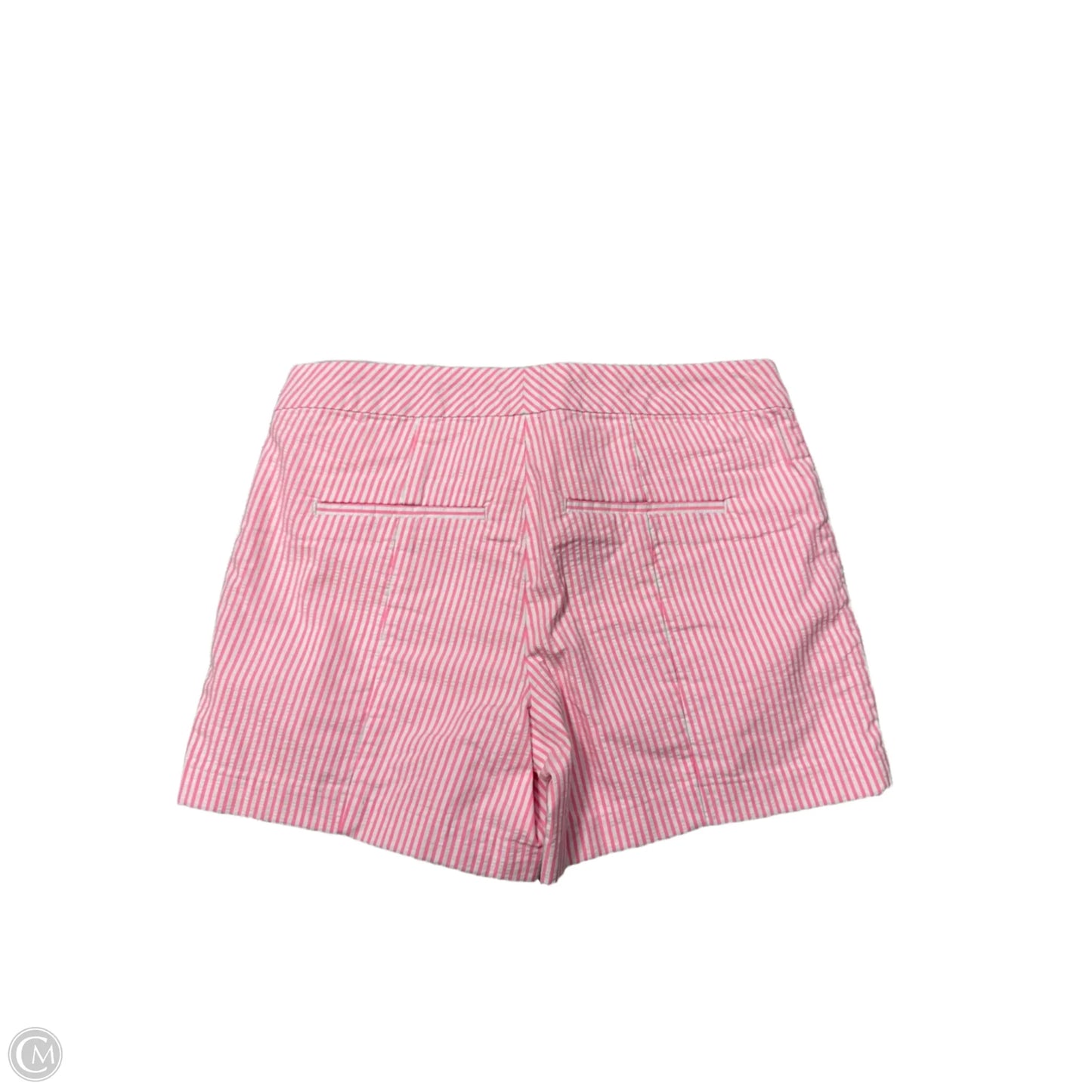 New! Shorts Designer By Lilly Pulitzer In Pink & White, Size: 0