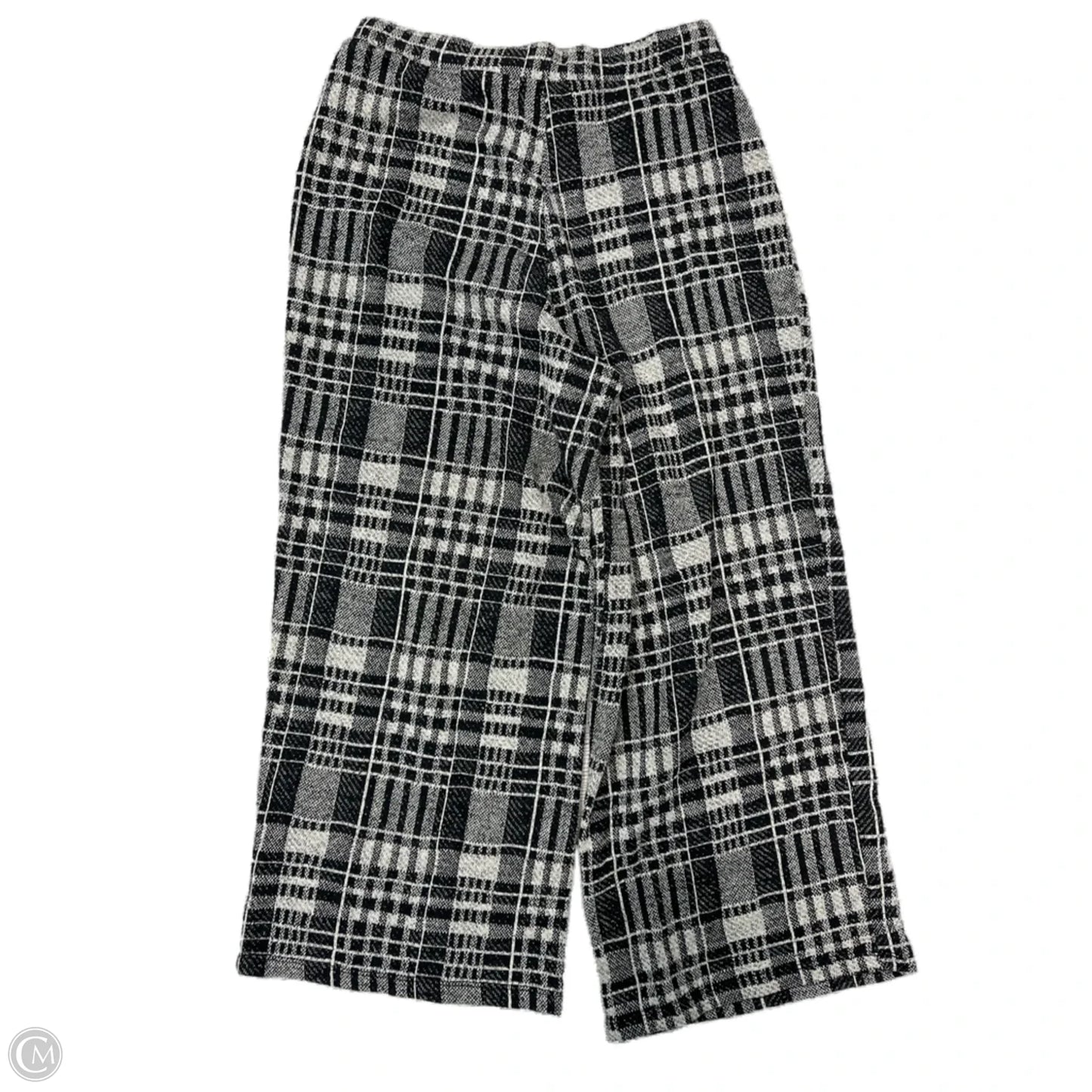 Pants Palazzo By Zara In Plaid, Size: 8
