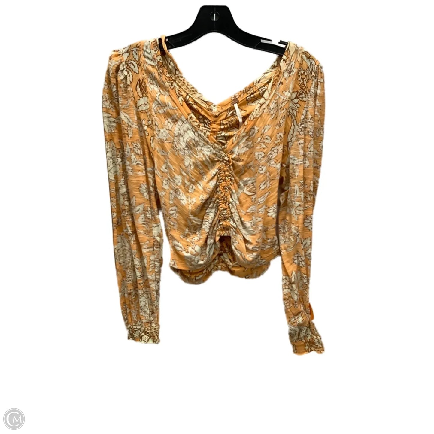 Top Long Sleeve By Free People In Multi-colored, Size: Sp