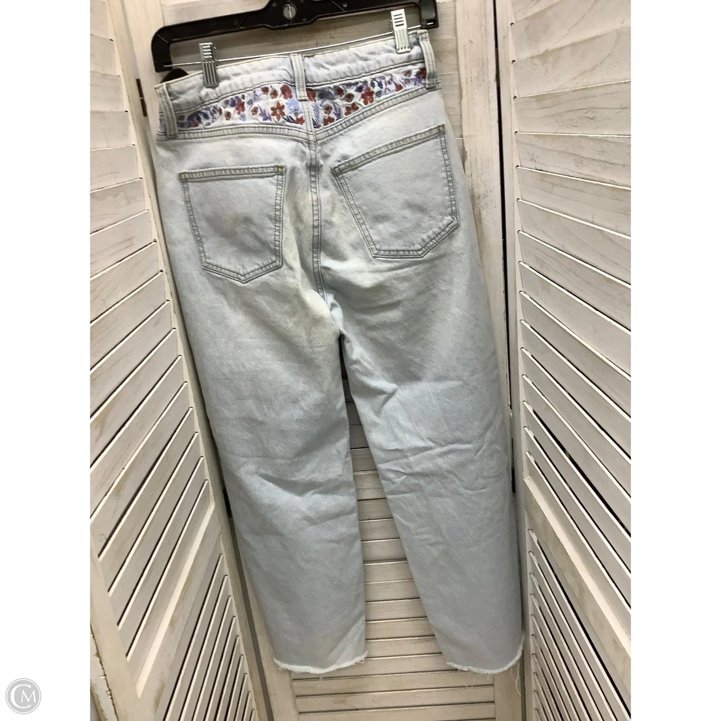 Jeans Cropped By Lc Lauren Conrad In Blue Denim, Size: 4