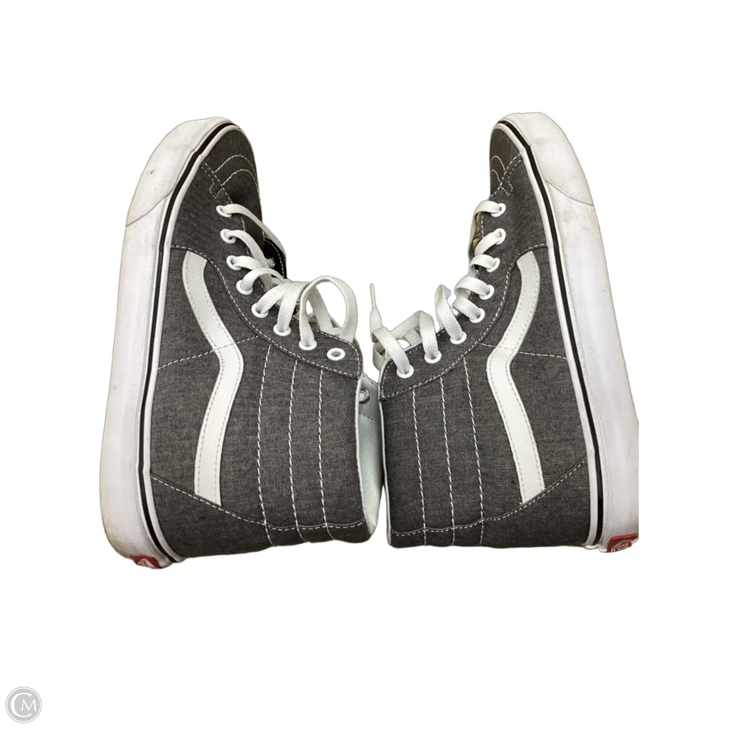Shoes Sneakers By Vans In Grey, Size: 11