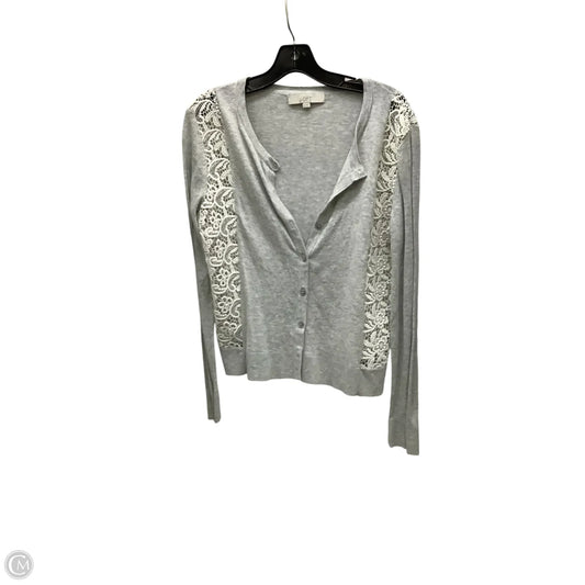 Cardigan By Loft In Grey, Size: M