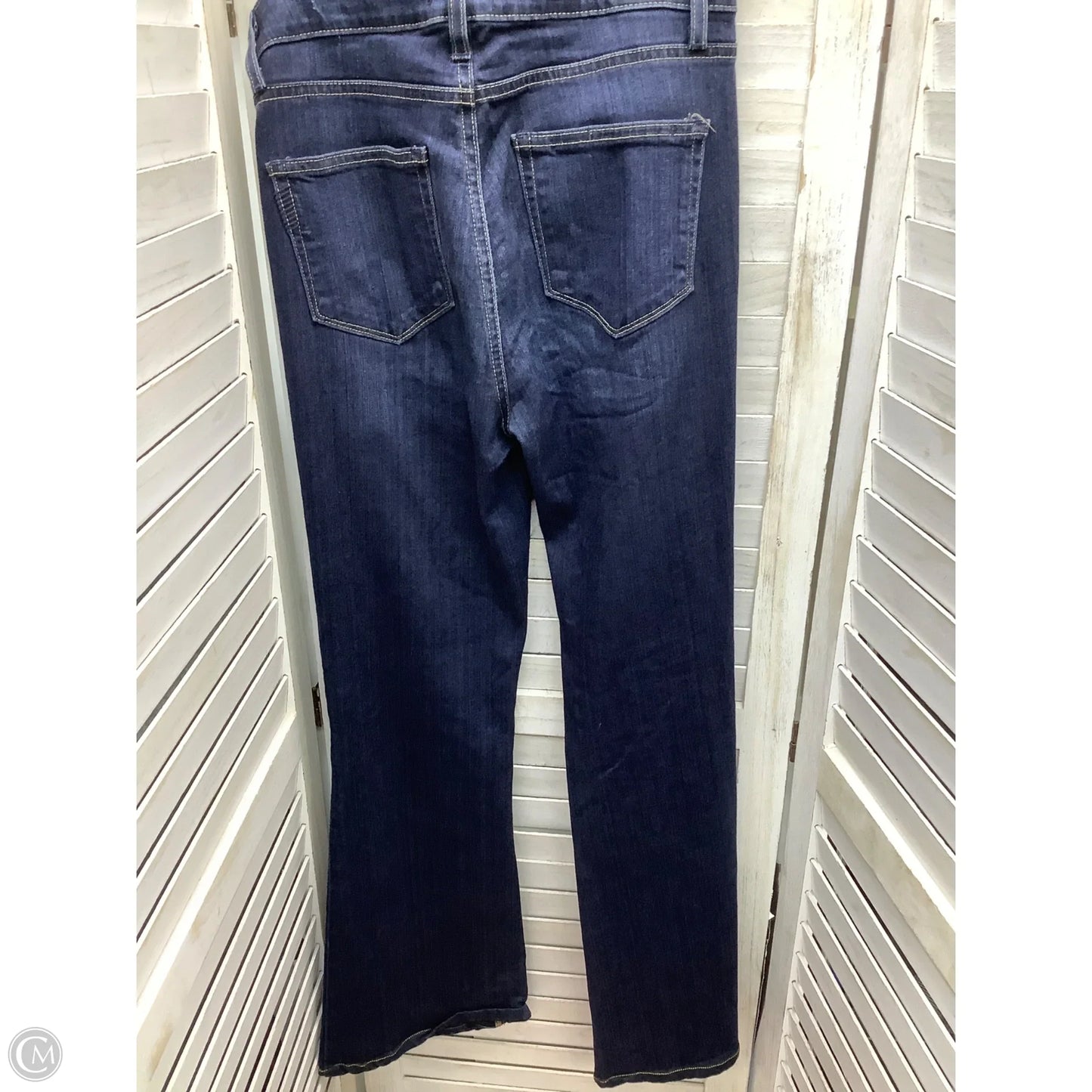 Jeans Boot Cut By Paige In Blue Denim, Size: 6