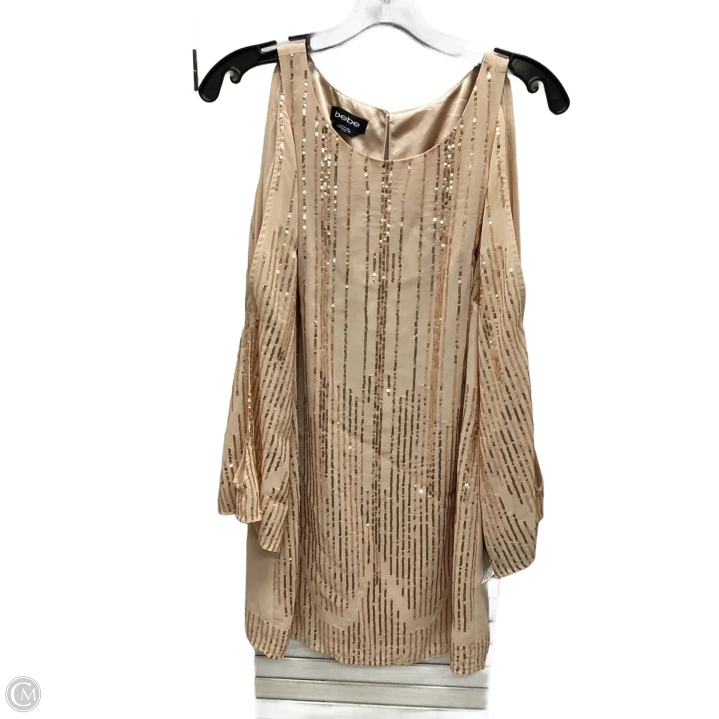 Dress Party Short By Bebe In Tan, Size: Xs