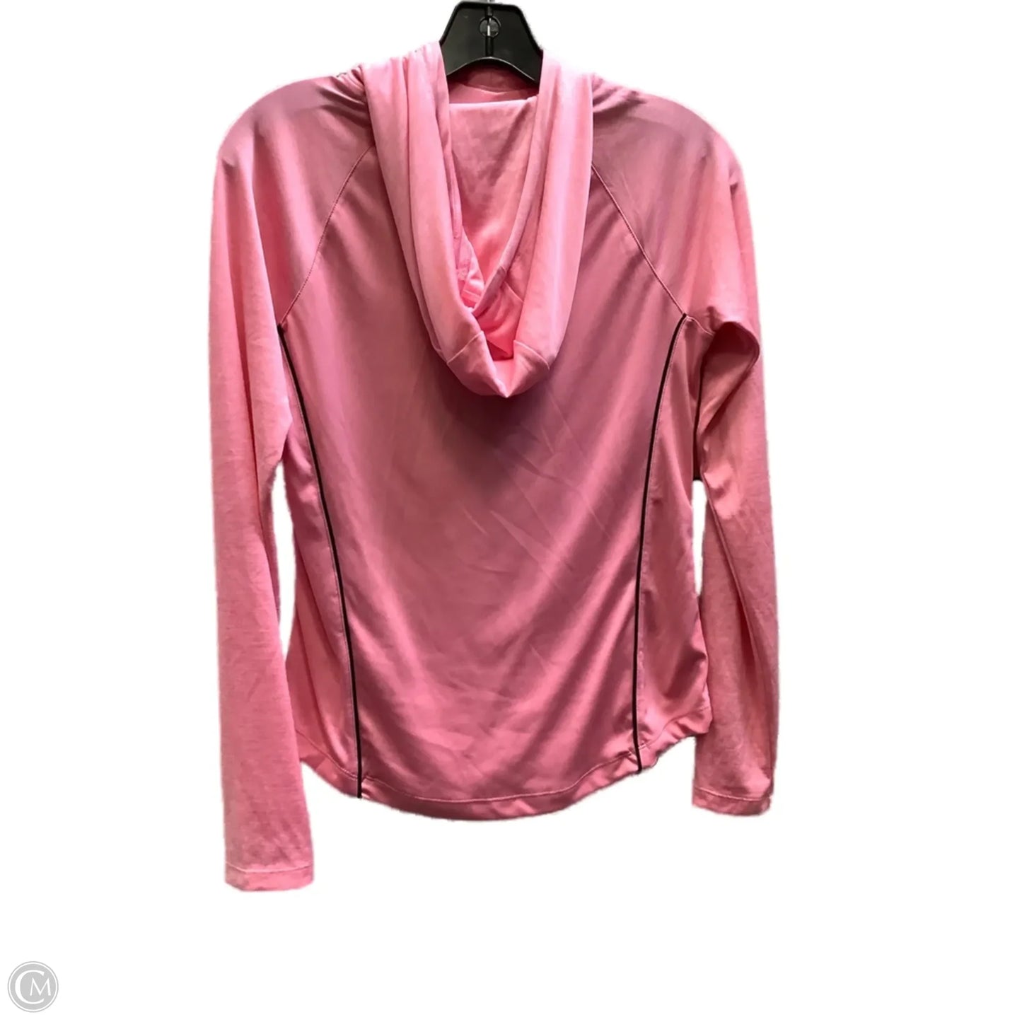 Athletic Top Long Sleeve Hoodie By Under Armour In Pink, Size: Xs