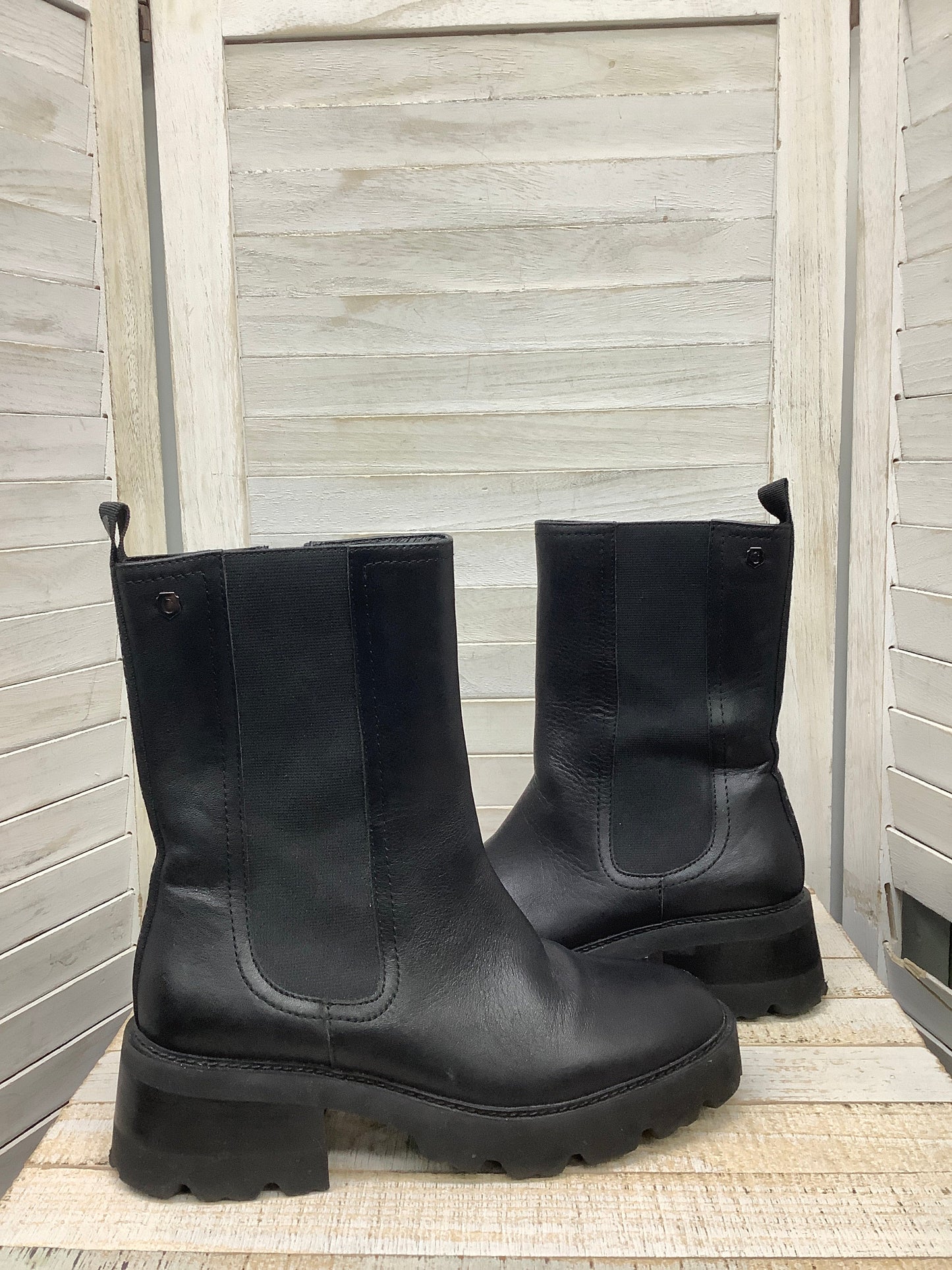 Boots Combat By Clothes Mentor In Black, Size: 7.5