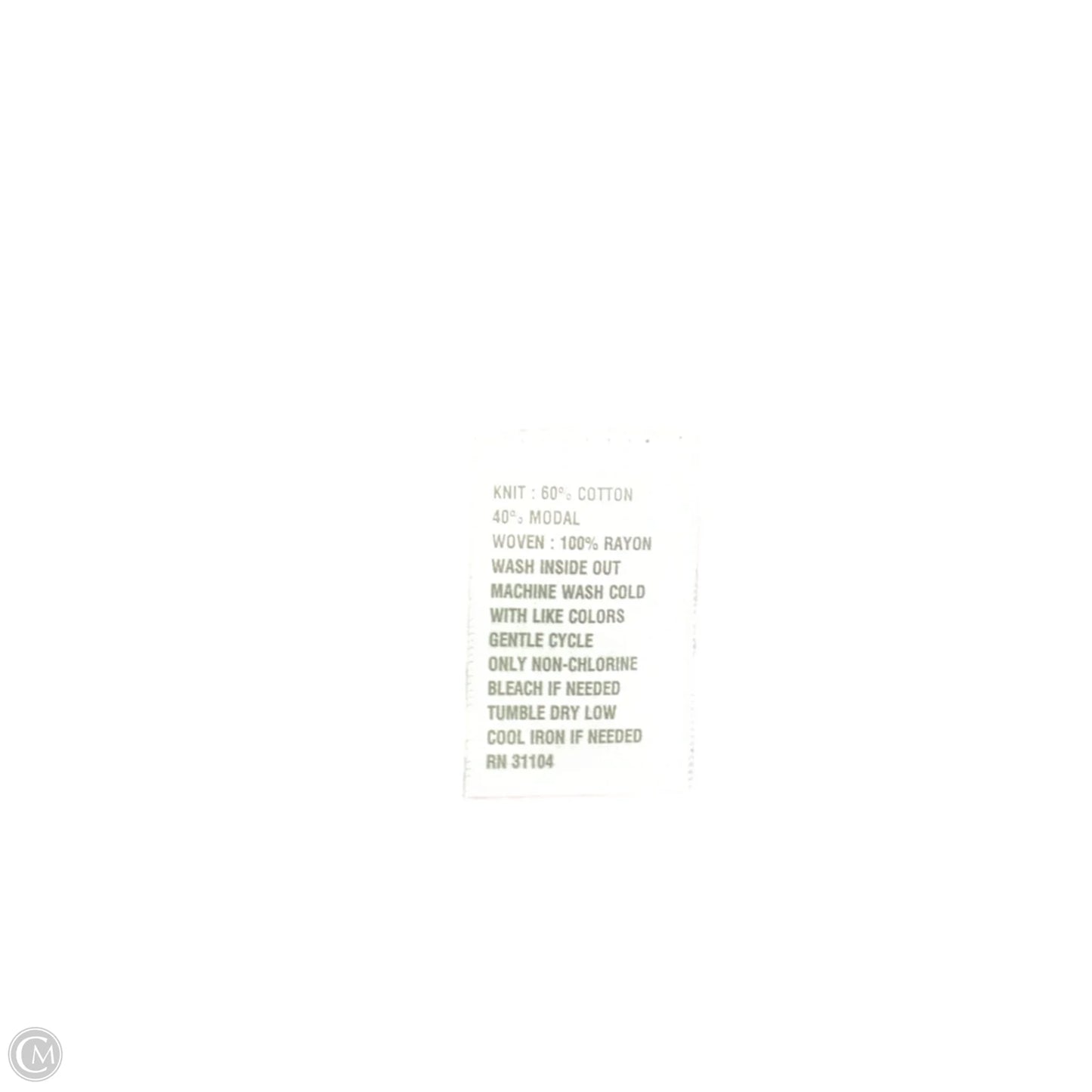 Top Long Sleeve By Crown And Ivy In Striped Pattern, Size: L