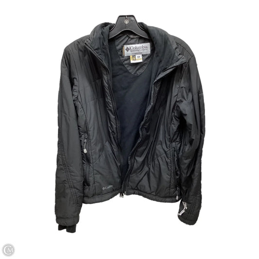 Athletic Jacket By Columbia In Black, Size: M