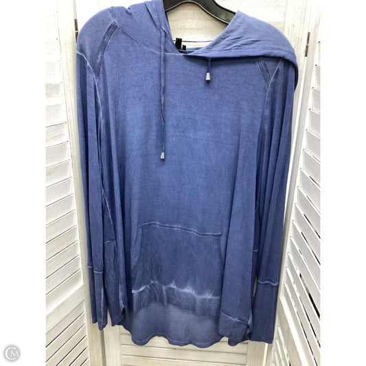 Top Long Sleeve By Cable And Gauge In Blue, Size: Xl