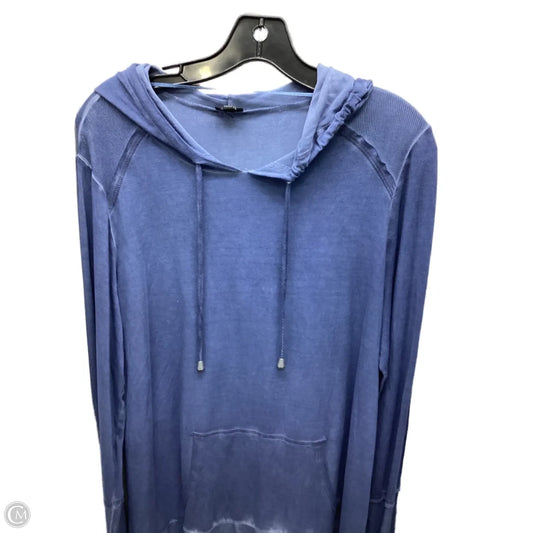 Top Long Sleeve By Cable And Gauge In Blue, Size: Xl