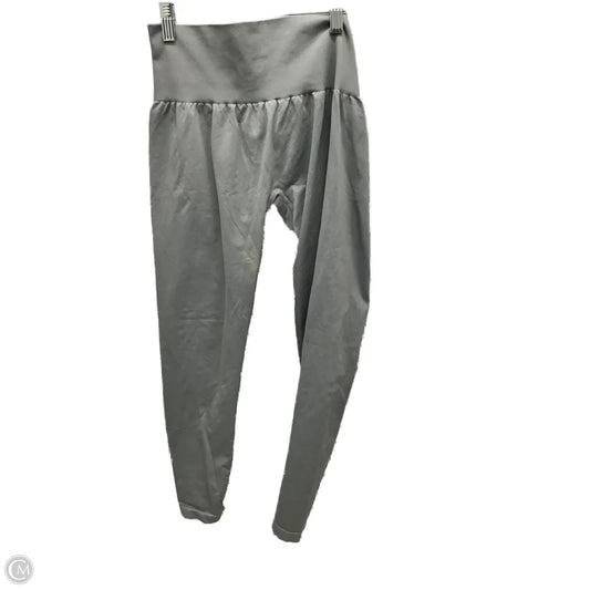 Athletic Leggings By Clothes Mentor In Grey, Size: L