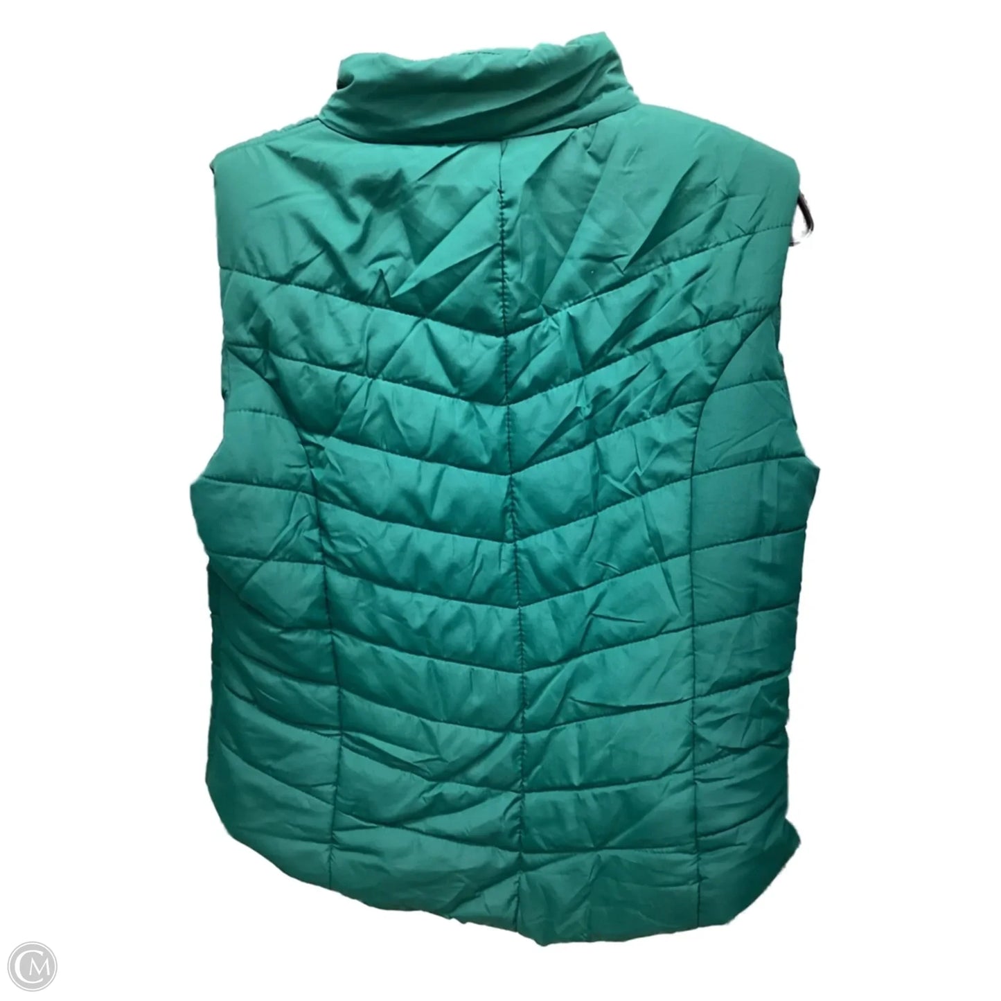 Vest Puffer & Quilted By Aeropostale In Green, Size: Xl