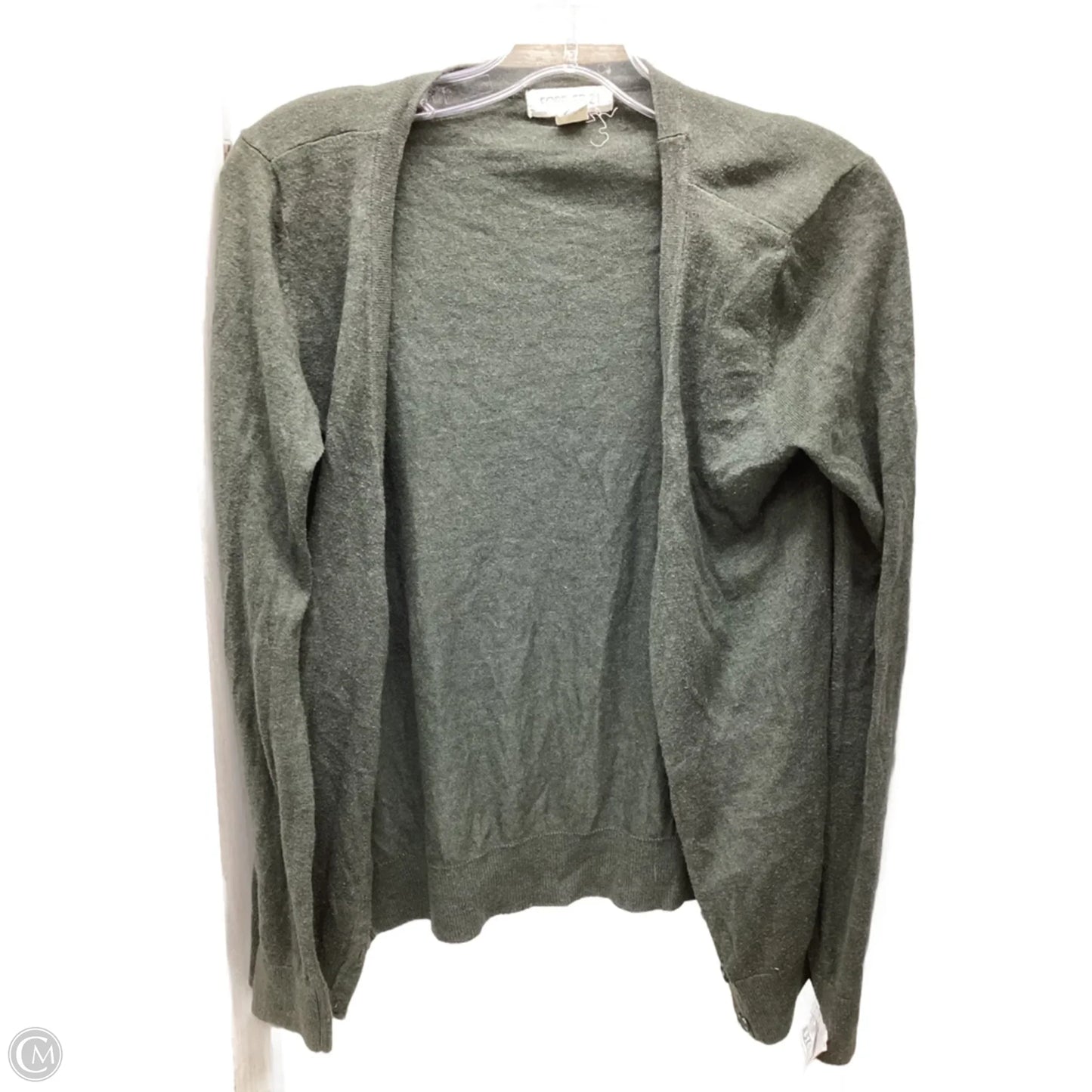 Cardigan By Forever 21 In Green, Size: M