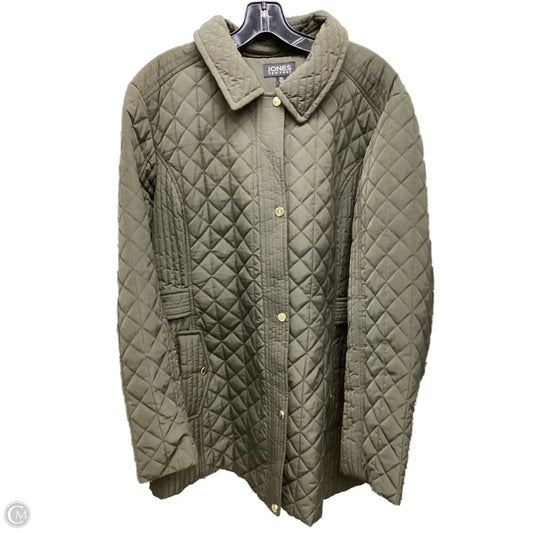 Jacket Puffer & Quilted By Jones New York In Green, Size: Xxl