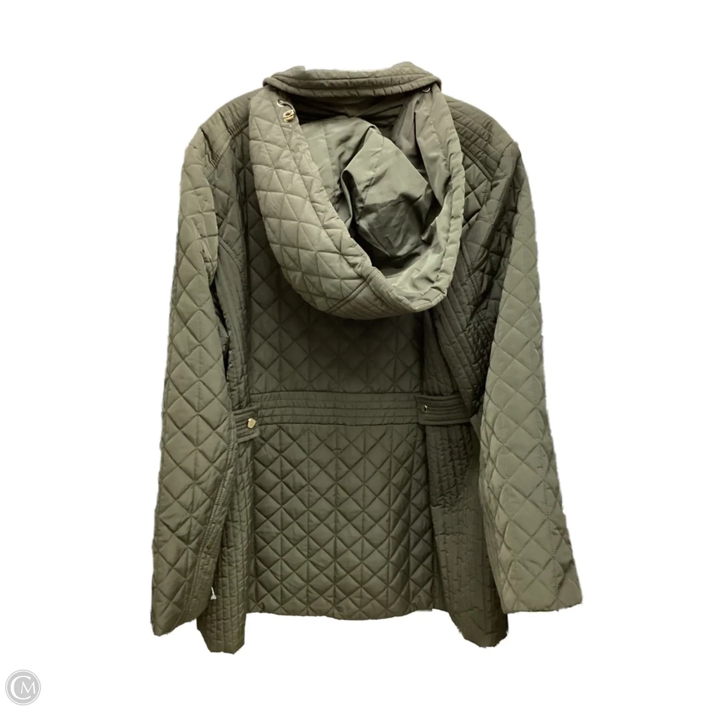 Jacket Puffer & Quilted By Jones New York In Green, Size: Xxl