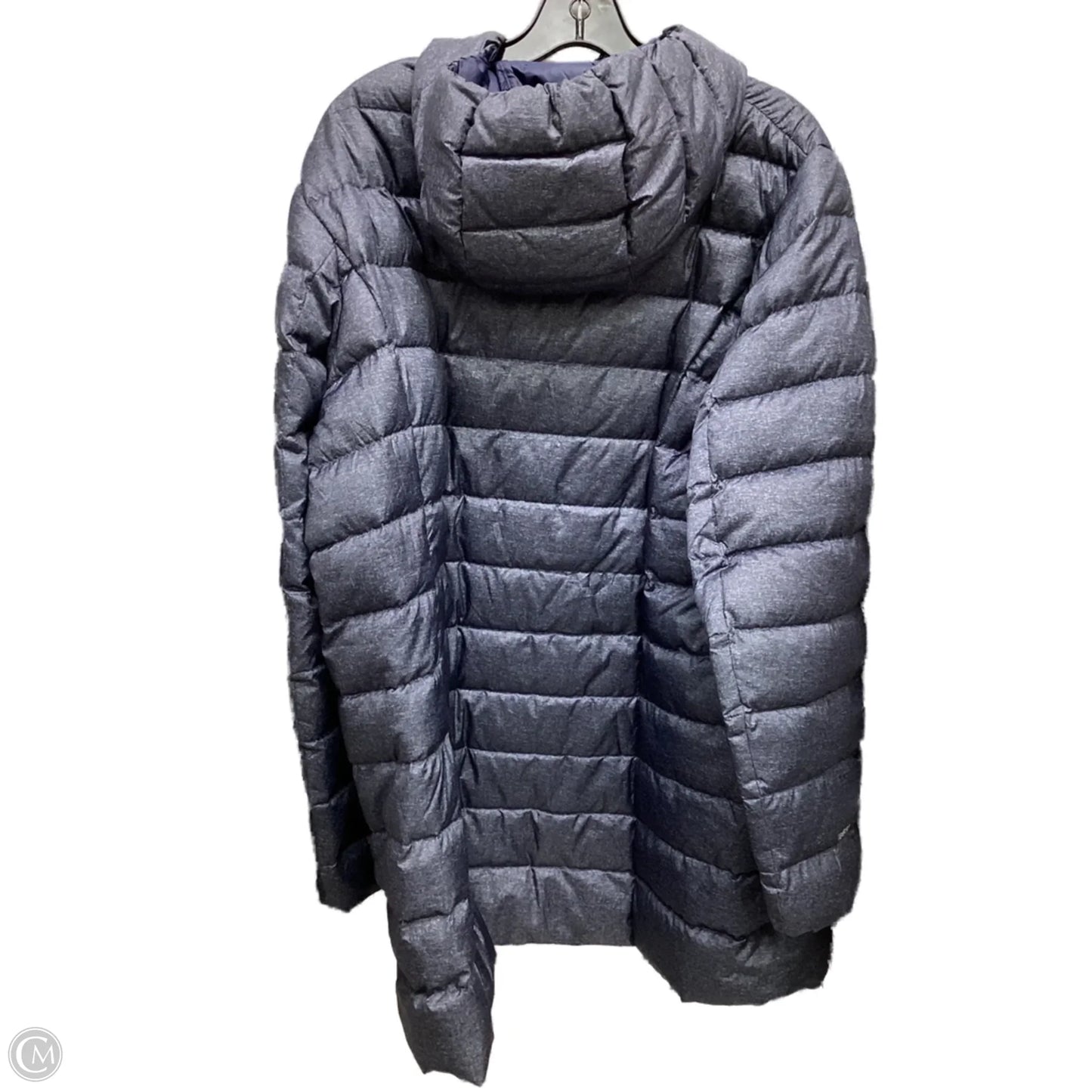 Coat Puffer & Quilted By Eddie Bauer In Blue, Size: Xxl