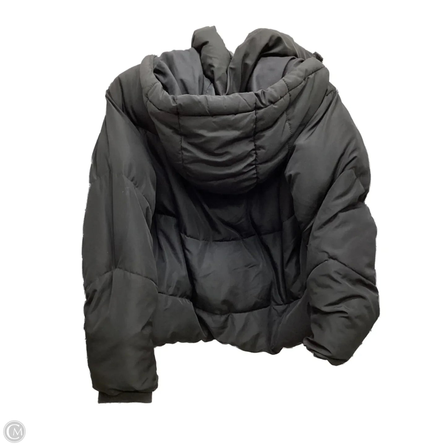 Coat Puffer & Quilted By Zara In Black, Size: M