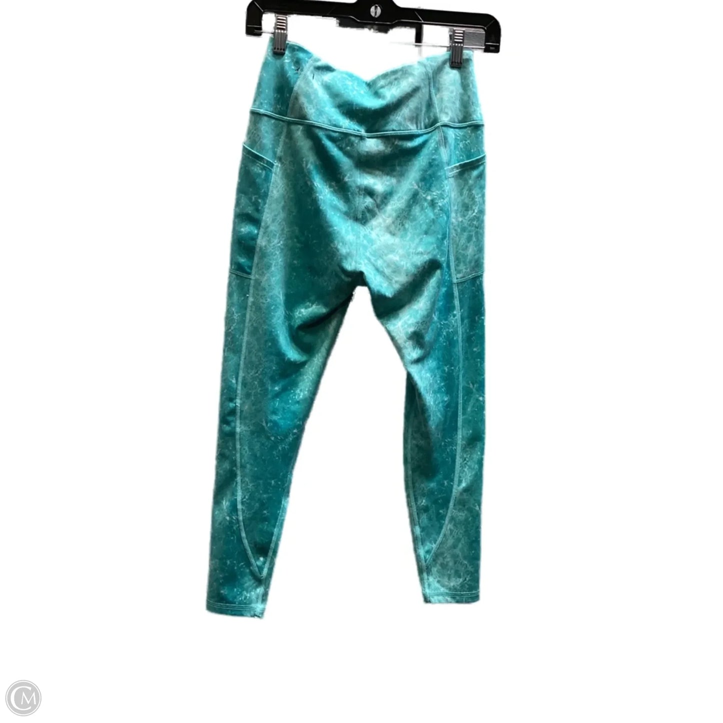 Athletic Leggings By Victorias Secret In Teal, Size: 10