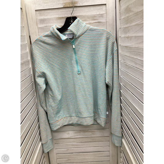 Sweatshirt Collar By Pendleton In Striped Pattern, Size: Xs