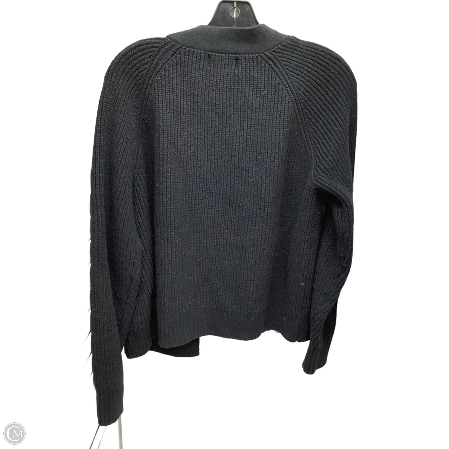 Sweater Cardigan By Old Navy In Black, Size: M