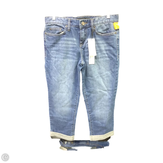 Capris By Calvin Klein In Blue Denim, Size: 2