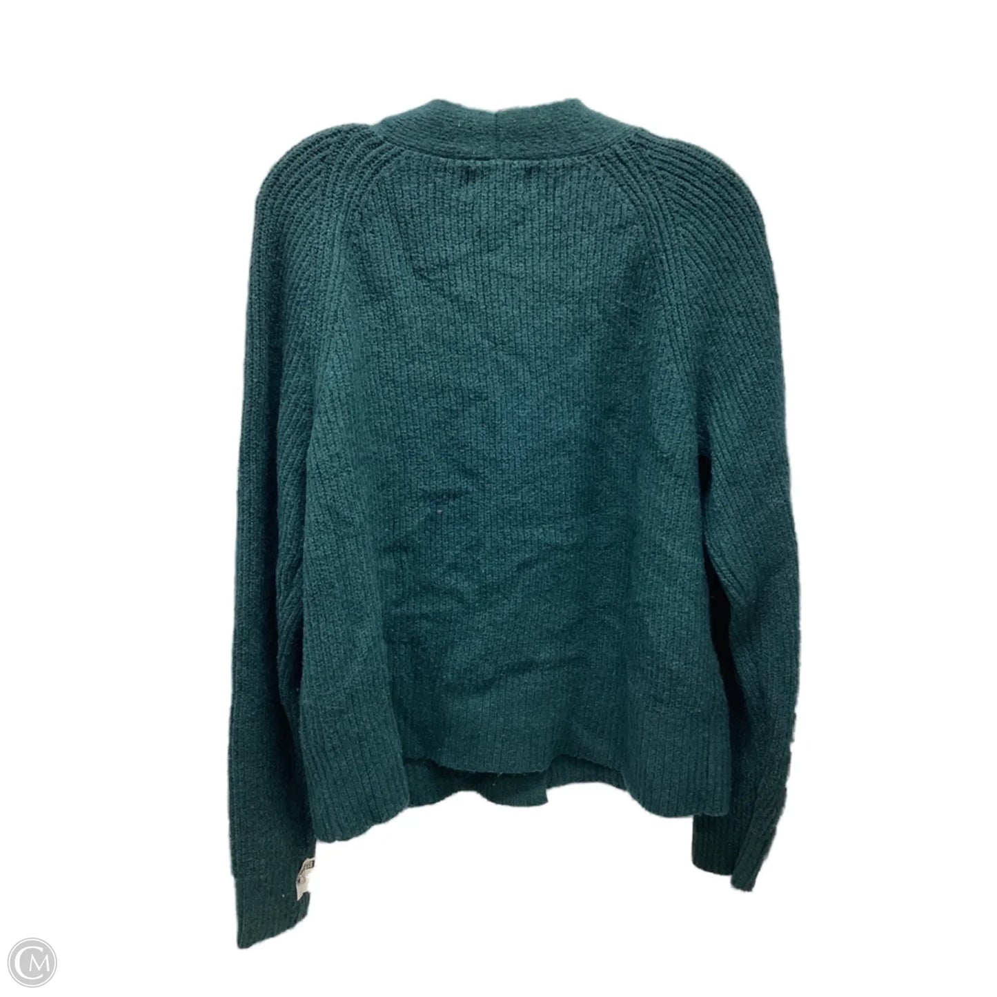 Sweater Cardigan By Old Navy In Green, Size: M