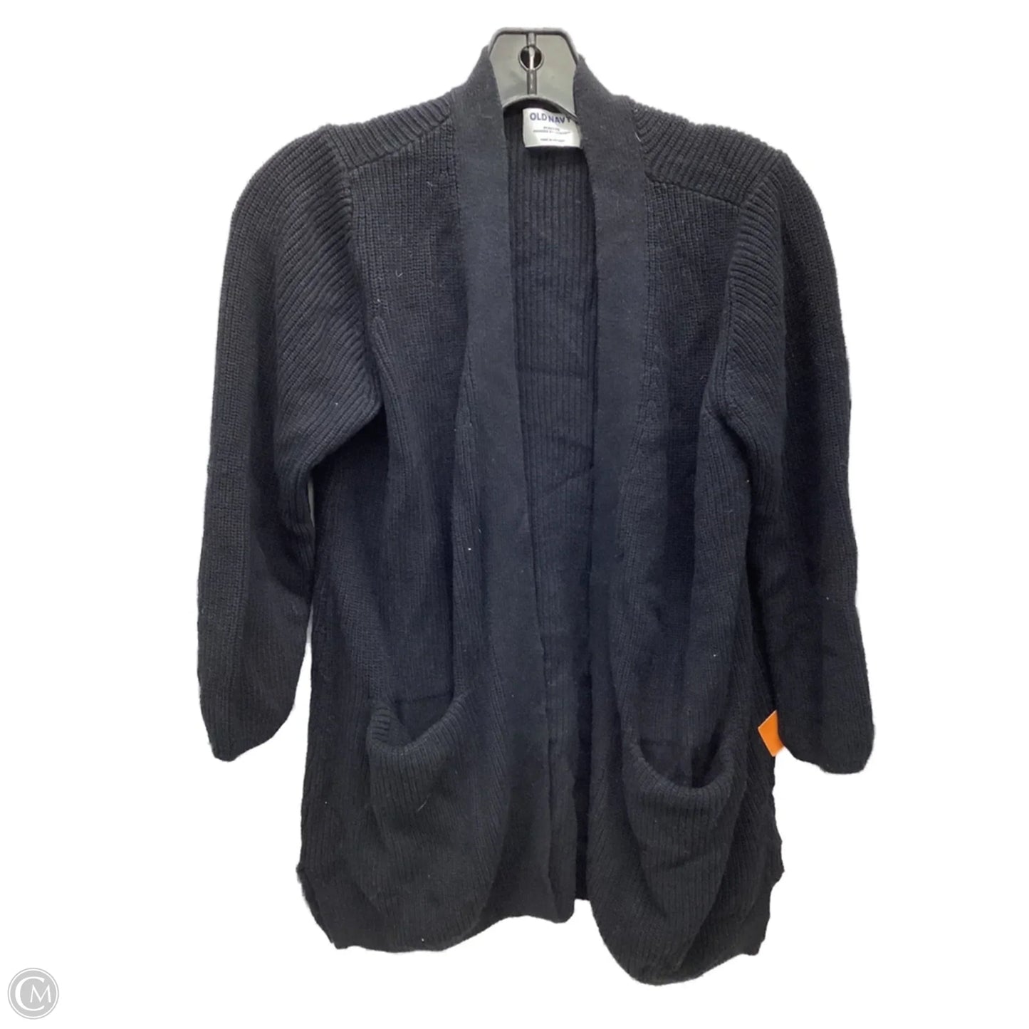 Sweater Cardigan By Old Navy In Black, Size: M