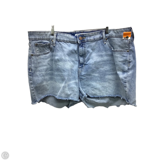Shorts By Levis In Blue Denim, Size: 22