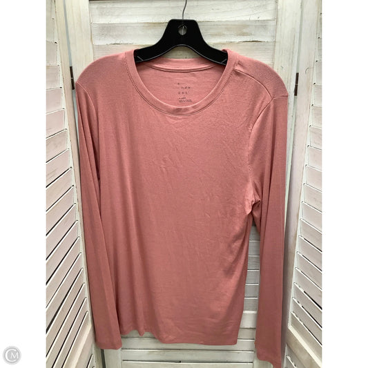 Top Long Sleeve By A New Day In Pink, Size: Xl