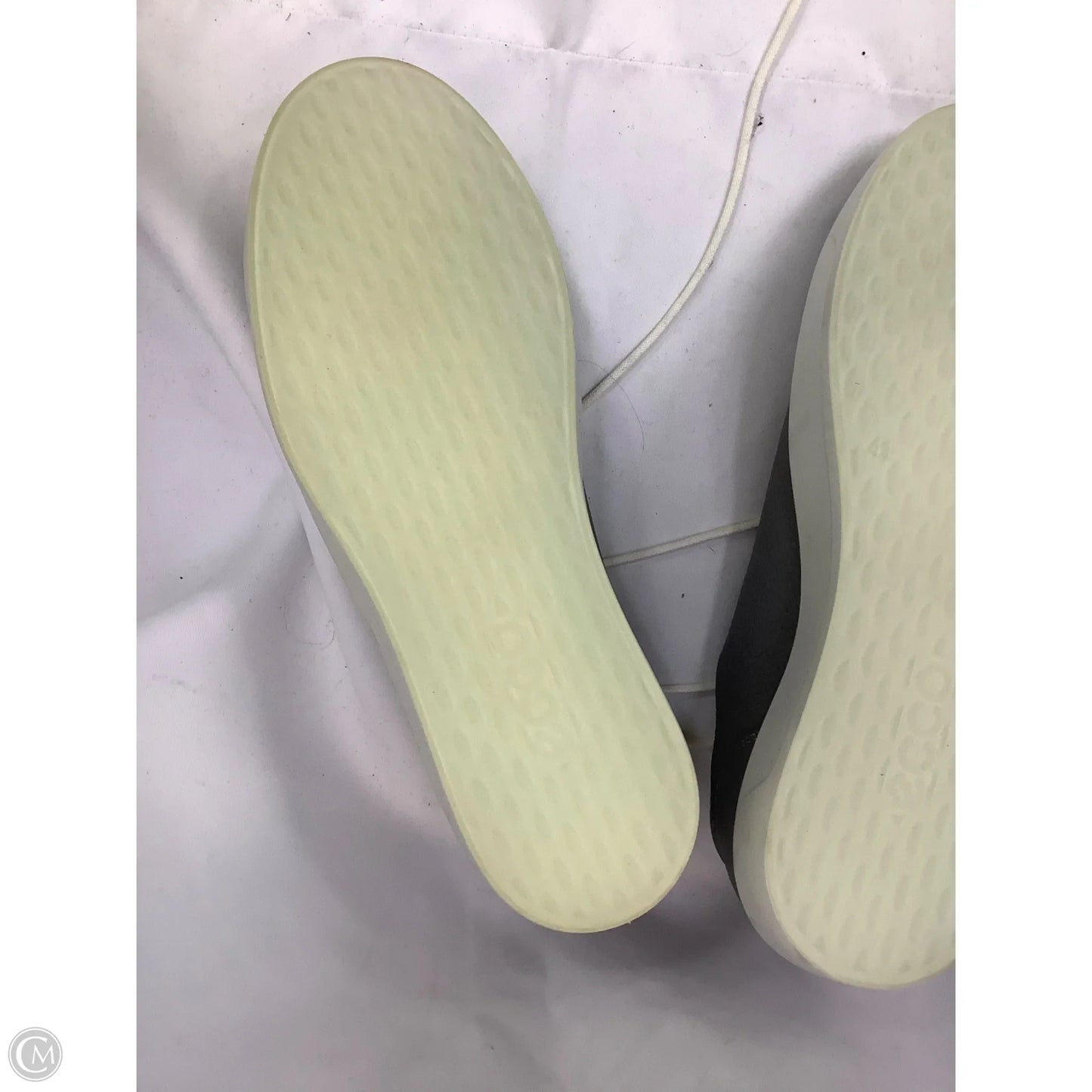 Shoes Flats By Ecco In Grey, Size: 10